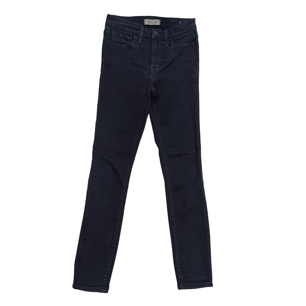 Madewell Roadtripper Women's  Size 25  Stretch Black Skinny Jeans